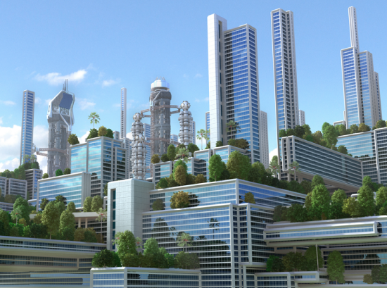 高層未来都市の実現